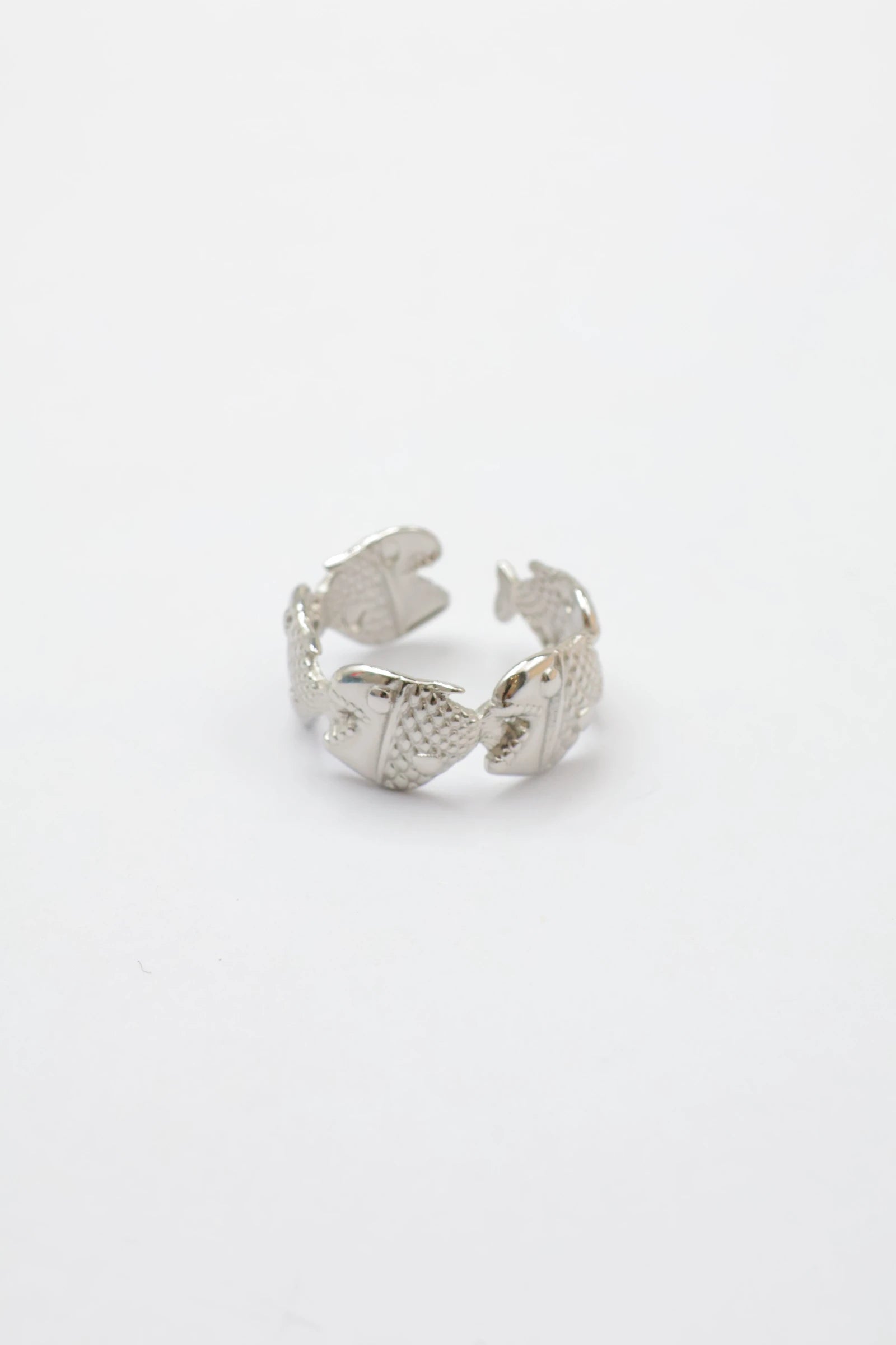 Bague - Acier inoxydable - Ajustable - ARGENT