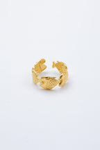 Bague - Acier inoxydable - Ajustable - DORÉ