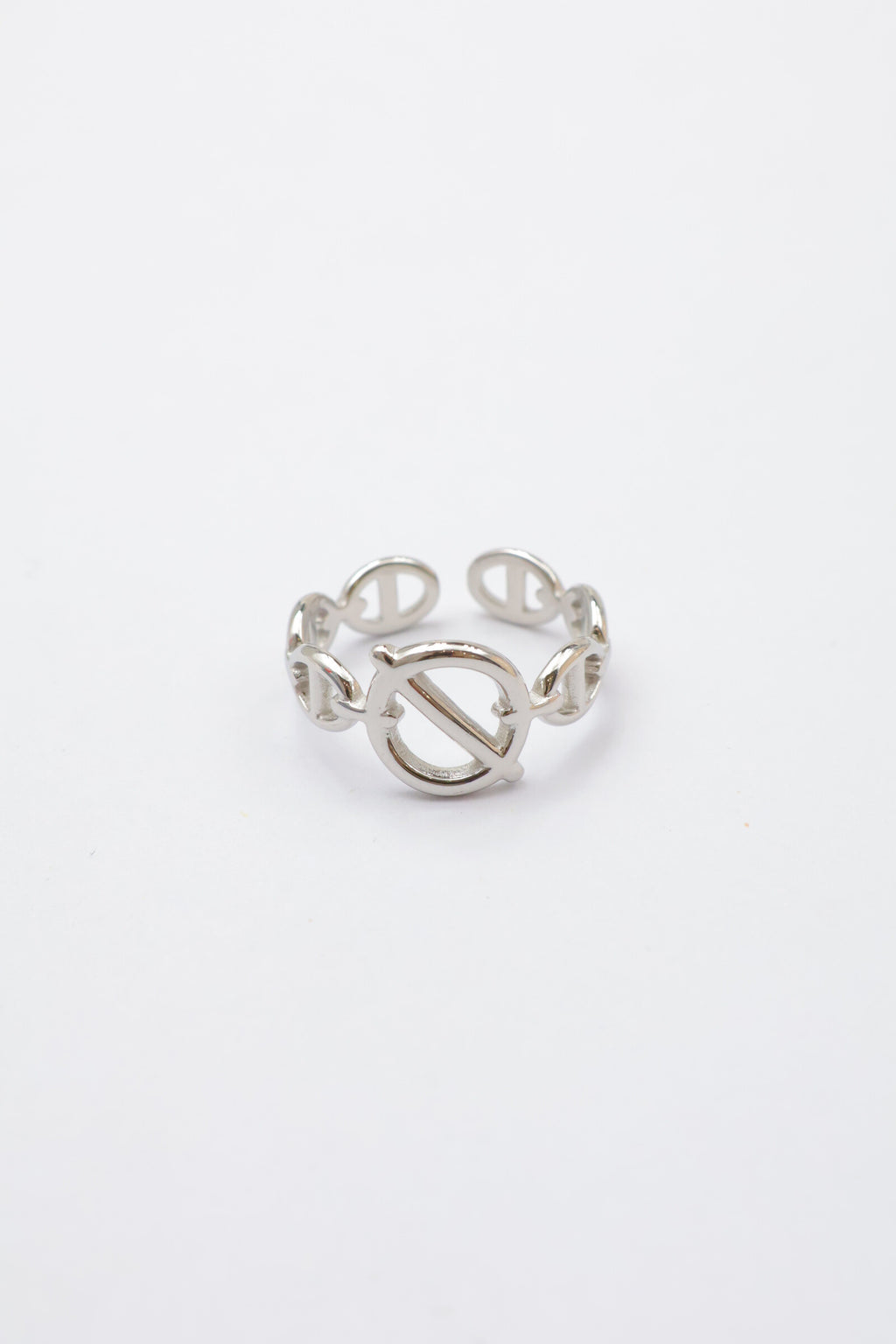 Bague - Acier inoxydable - Ajustable - ARGENT