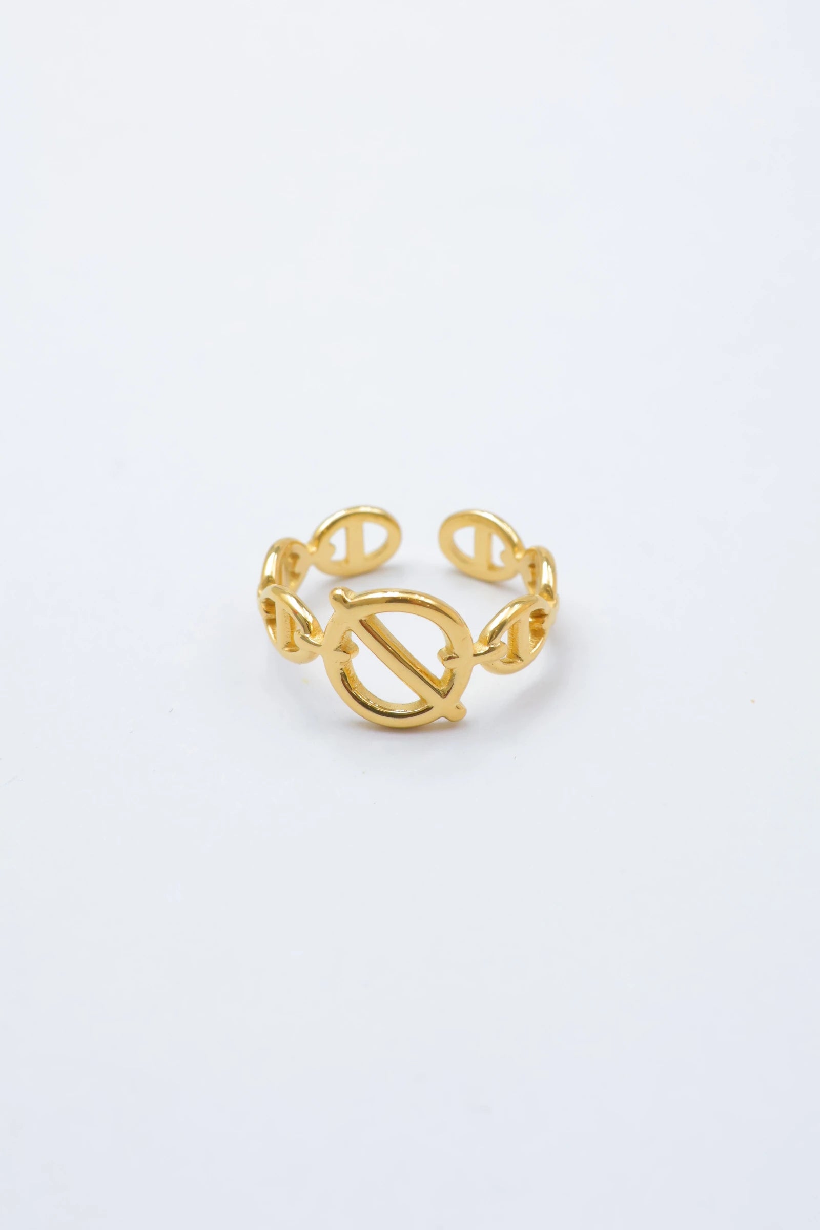 Bague - Acier inoxydable - Ajustable - DORÉ