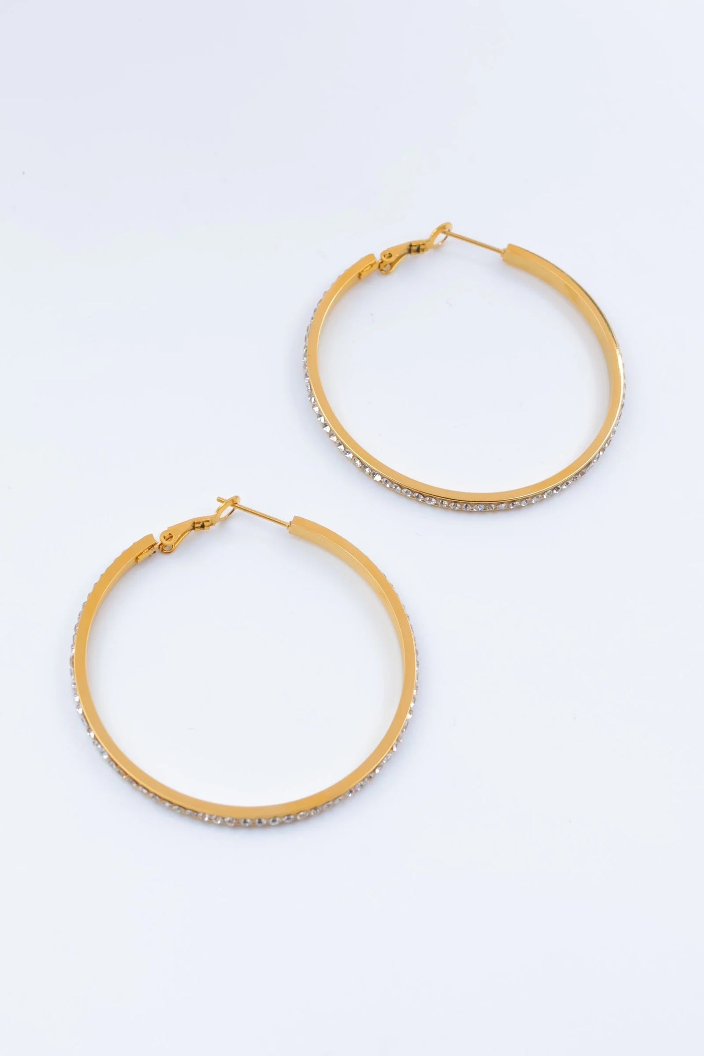 Boucles d’oreilles en acier inoxydable