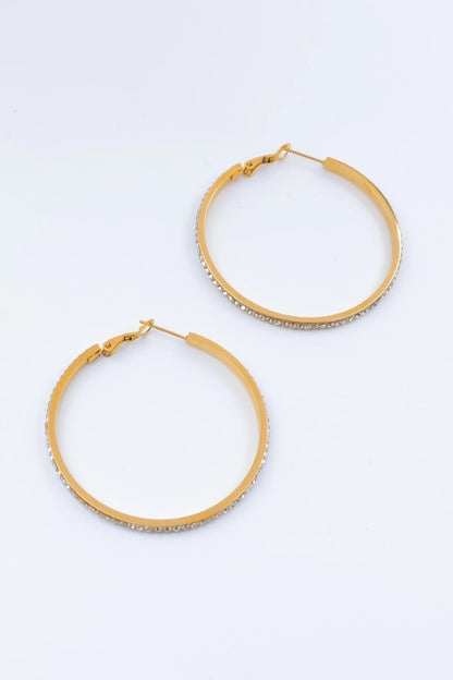 Boucles d’oreilles en acier inoxydable