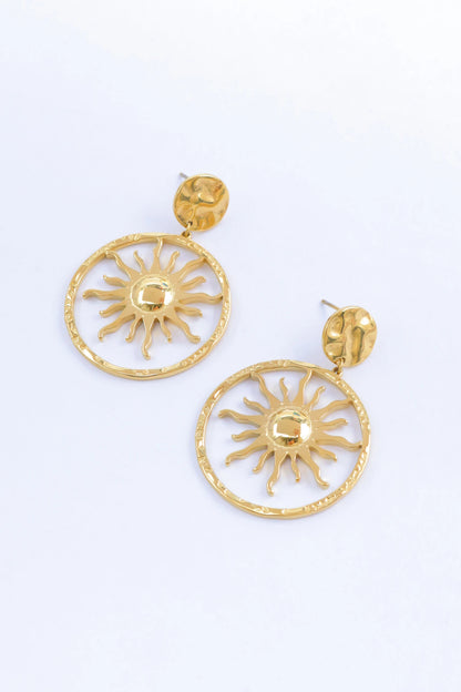 Boucles d’oreilles en acier inoxydable