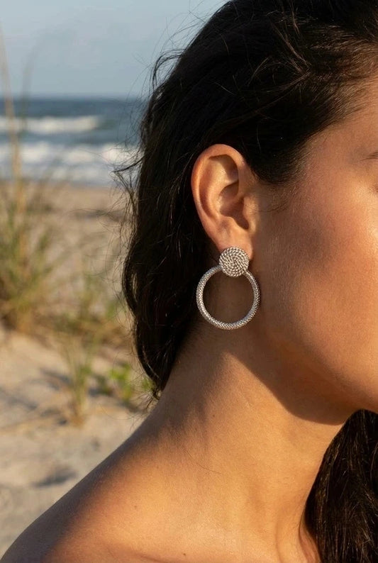 Boucles d’oreilles en acier inoxydable