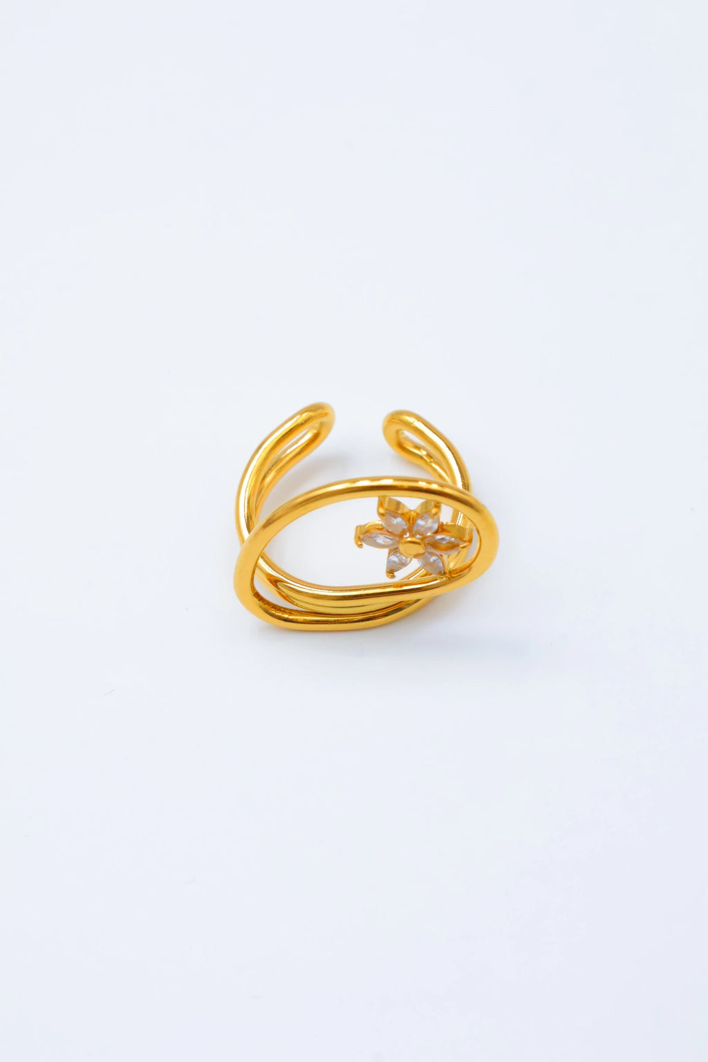 Bague ajustable en acier inoxydable - DORÉ