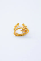 Bague ajustable en acier inoxydable - DORÉ