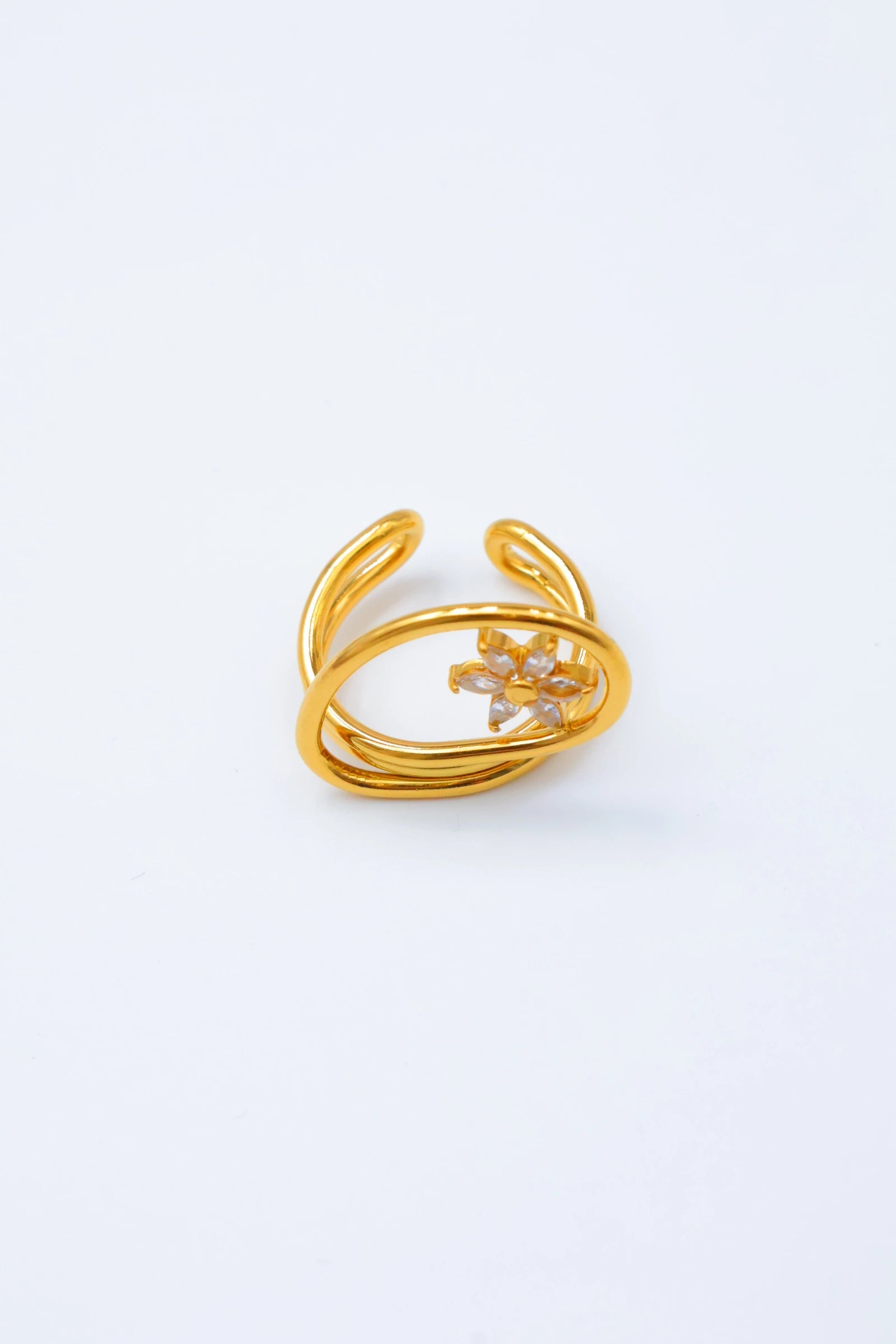 Bague ajustable en acier inoxydable - DORÉ