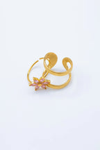 Bague ajustable en acier inoxydable - ROSE