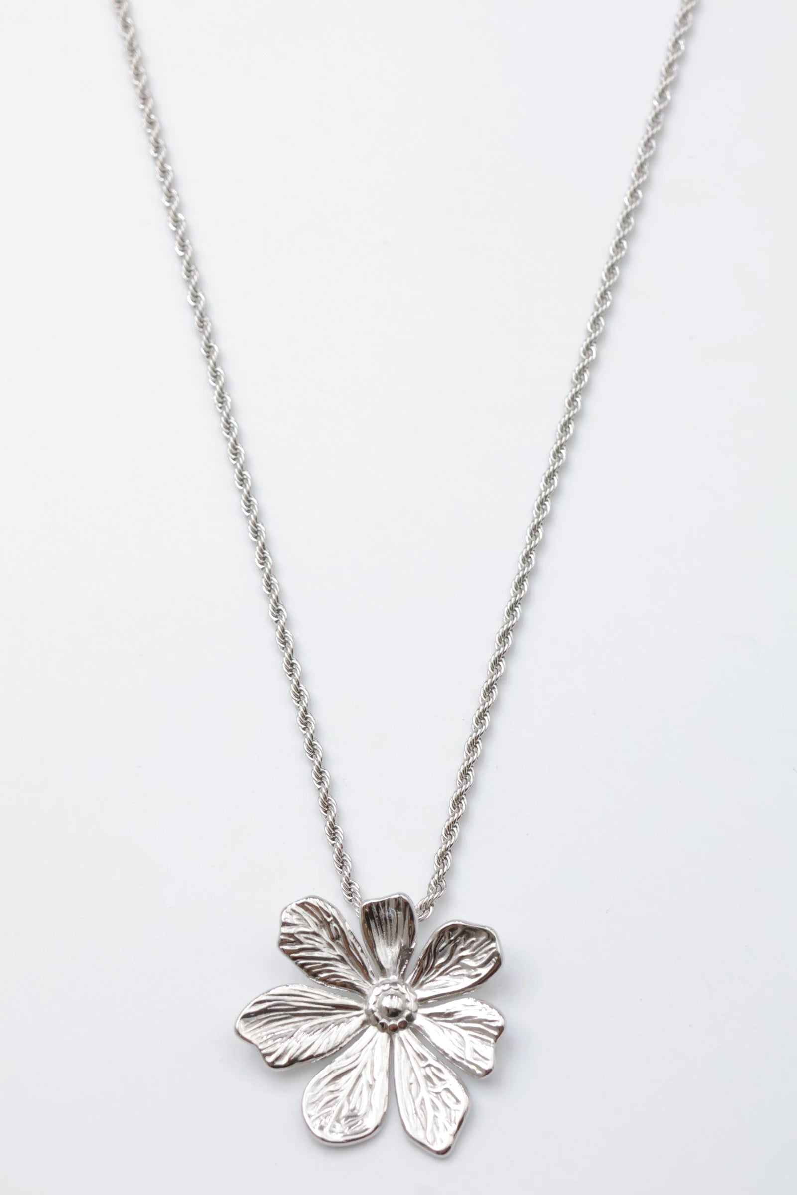 Sautoir en acier inoxydable - ARGENT