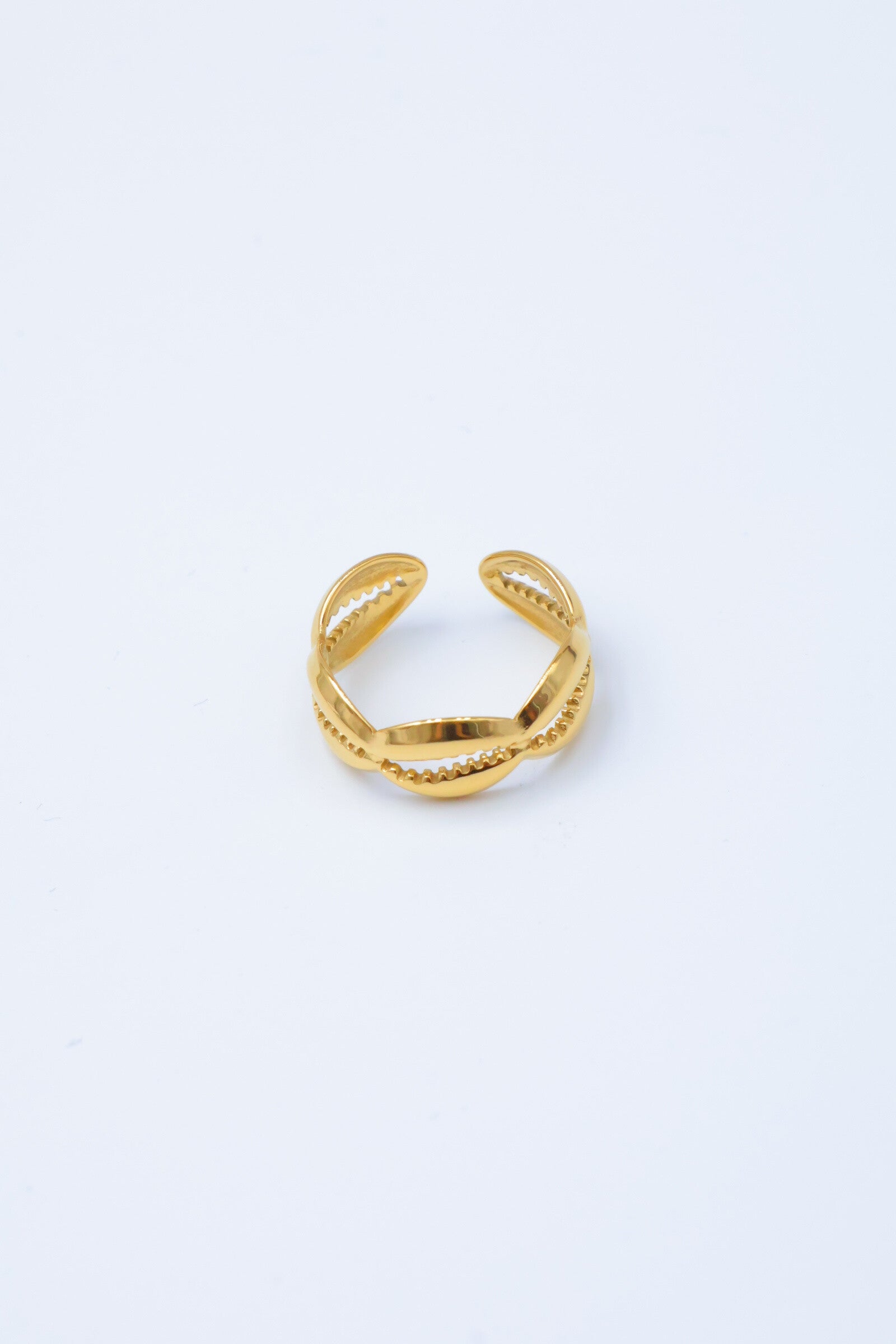 Bague ajustable en acier inoxydable - DORÉ