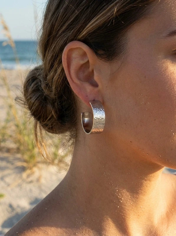 Boucles d’oreilles en acier inoxydable