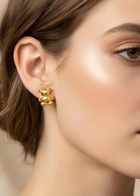 Boucles d’oreilles en acier inoxydable
