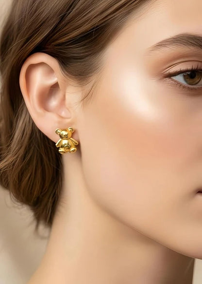 Boucles d’oreilles en acier inoxydable