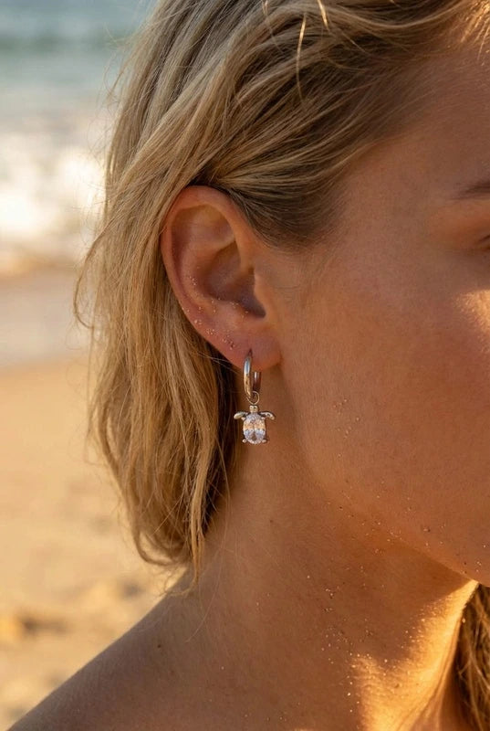 Boucles d’oreilles en acier inoxydable