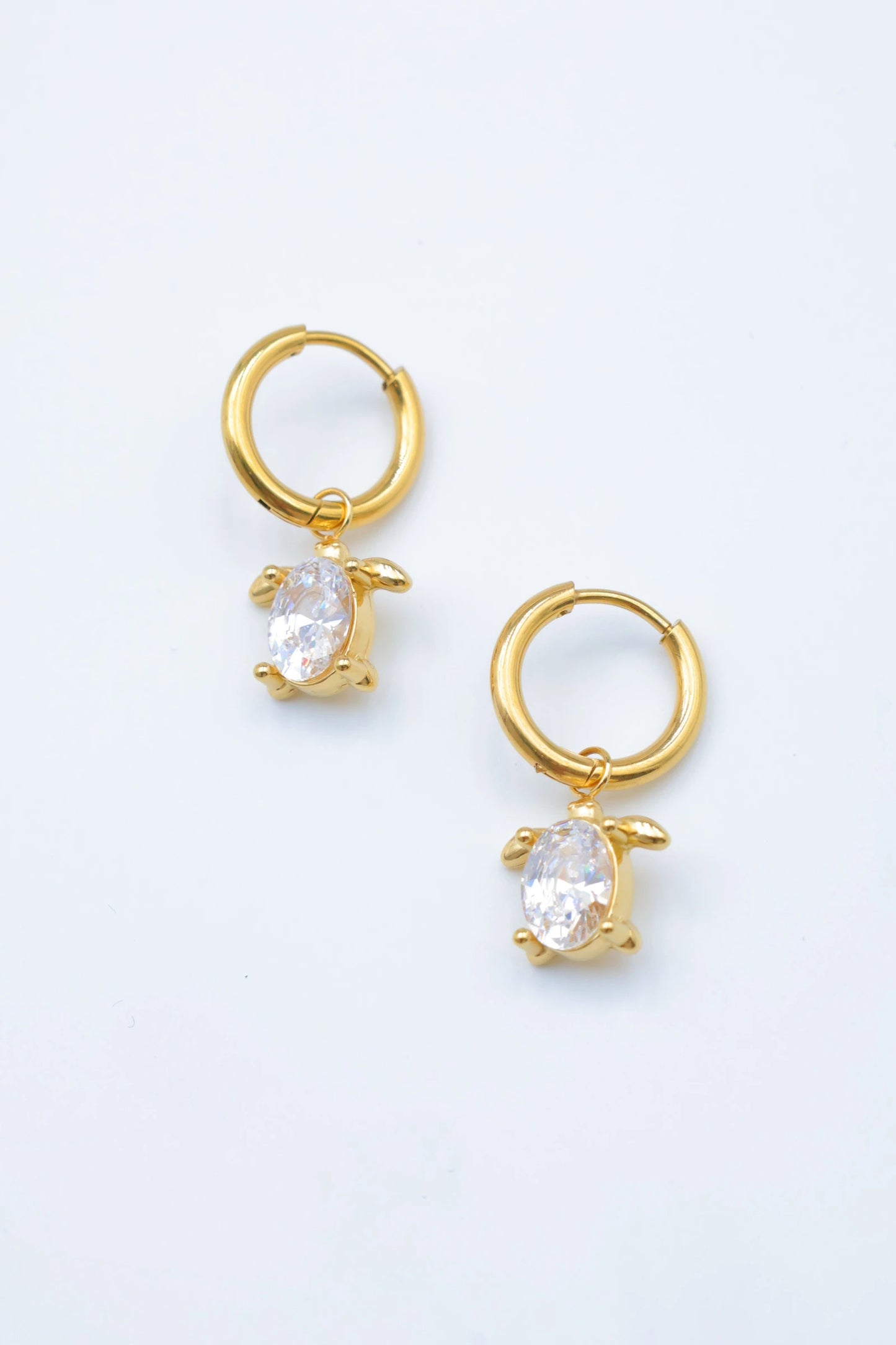 Boucles d’oreilles en acier inoxydable