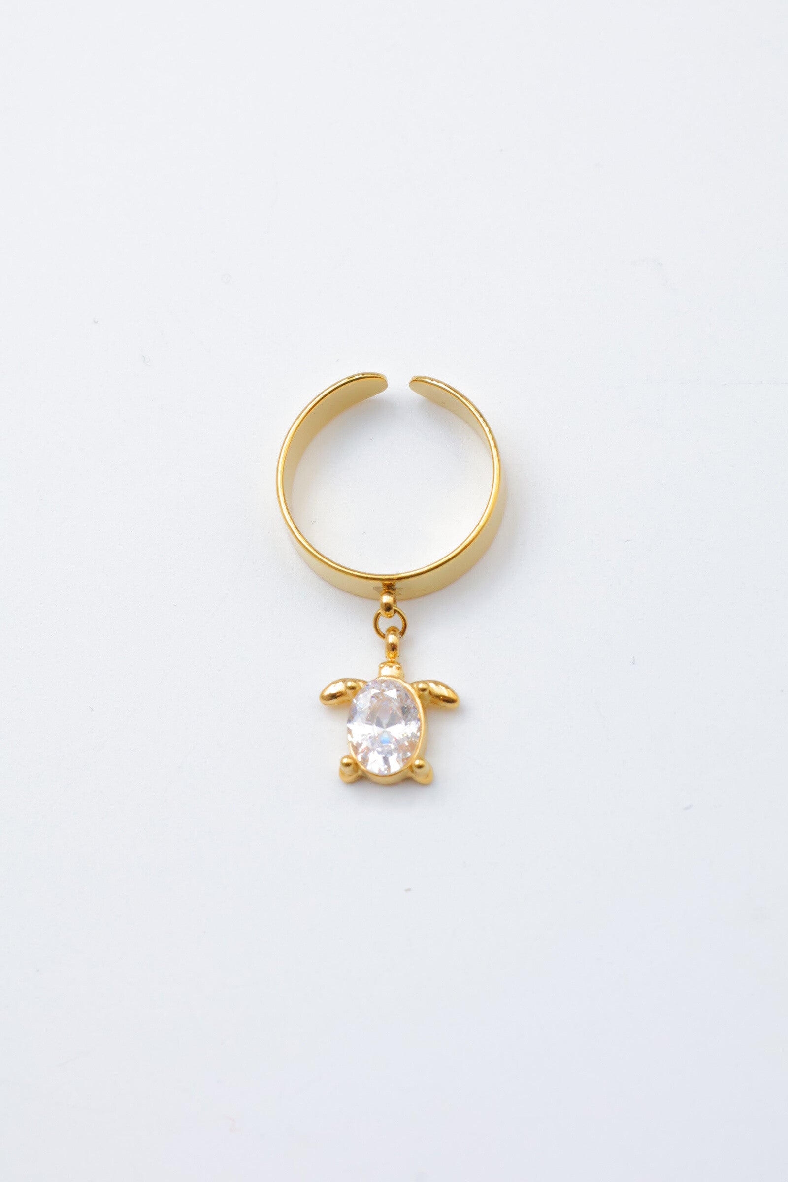 Bague ajustable en acier inoxydable - DORÉ
