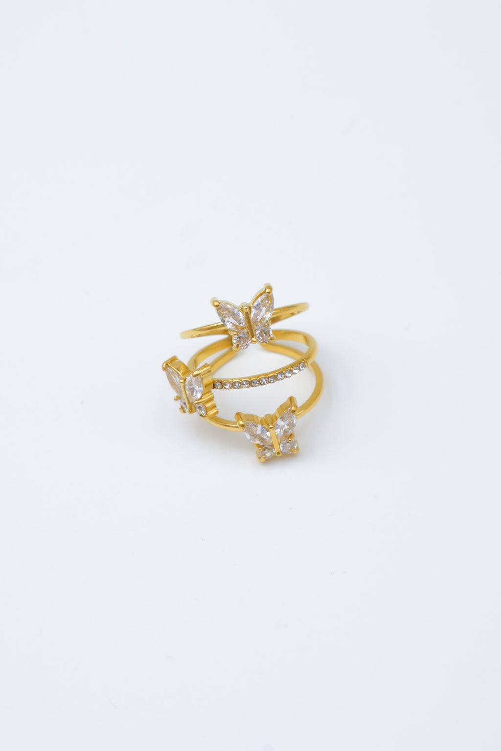 Bague ajustable en acier inoxydable - DORÉ