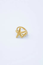 Bague d'orteil en acier inoxydable ajustable - DORÉ