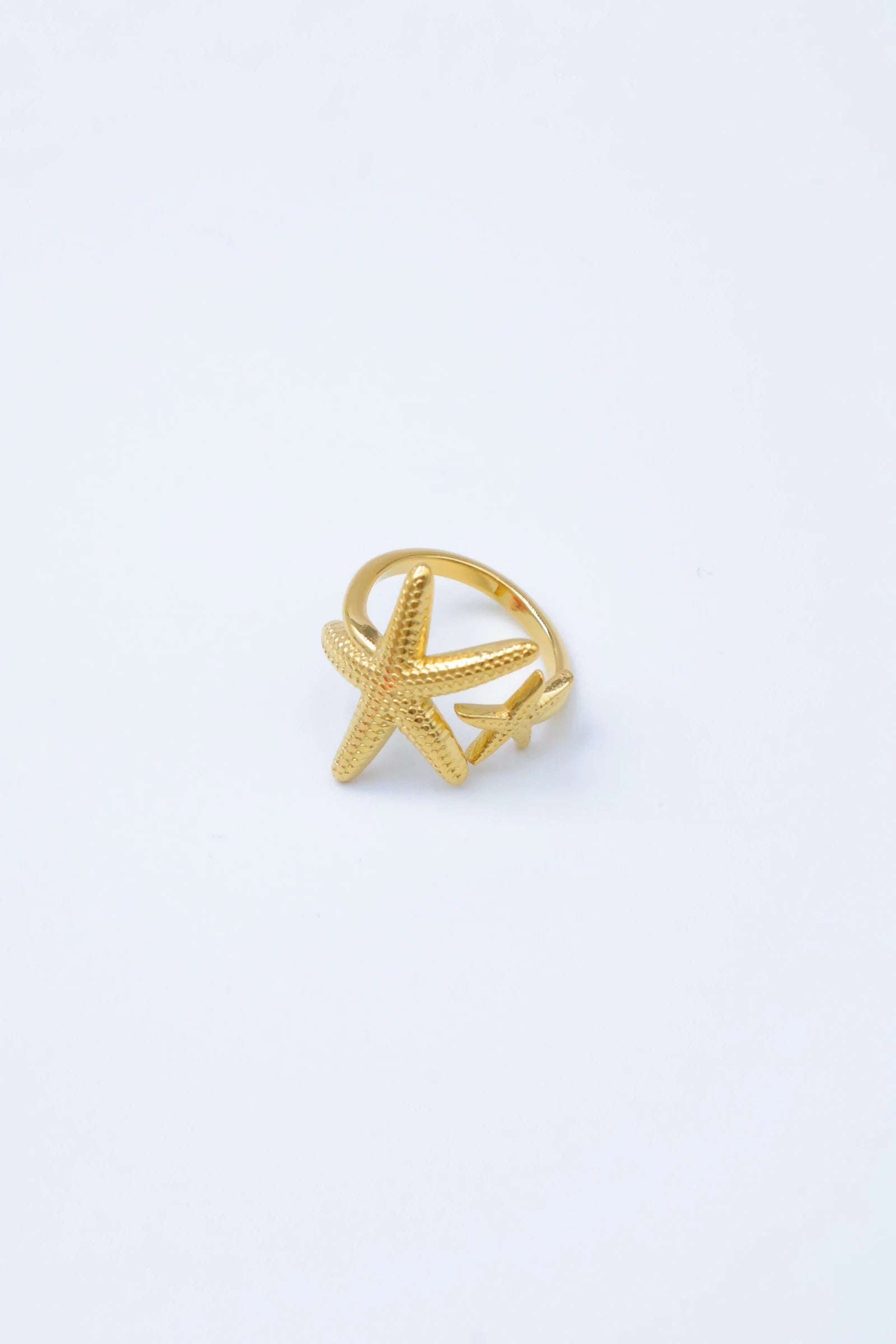 Bague d'orteil en acier inoxydable ajustable - DORÉ