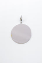 Pendentif en acier inoxydable - ARGENT