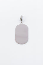 Pendentif en acier inoxydable - ARGENT