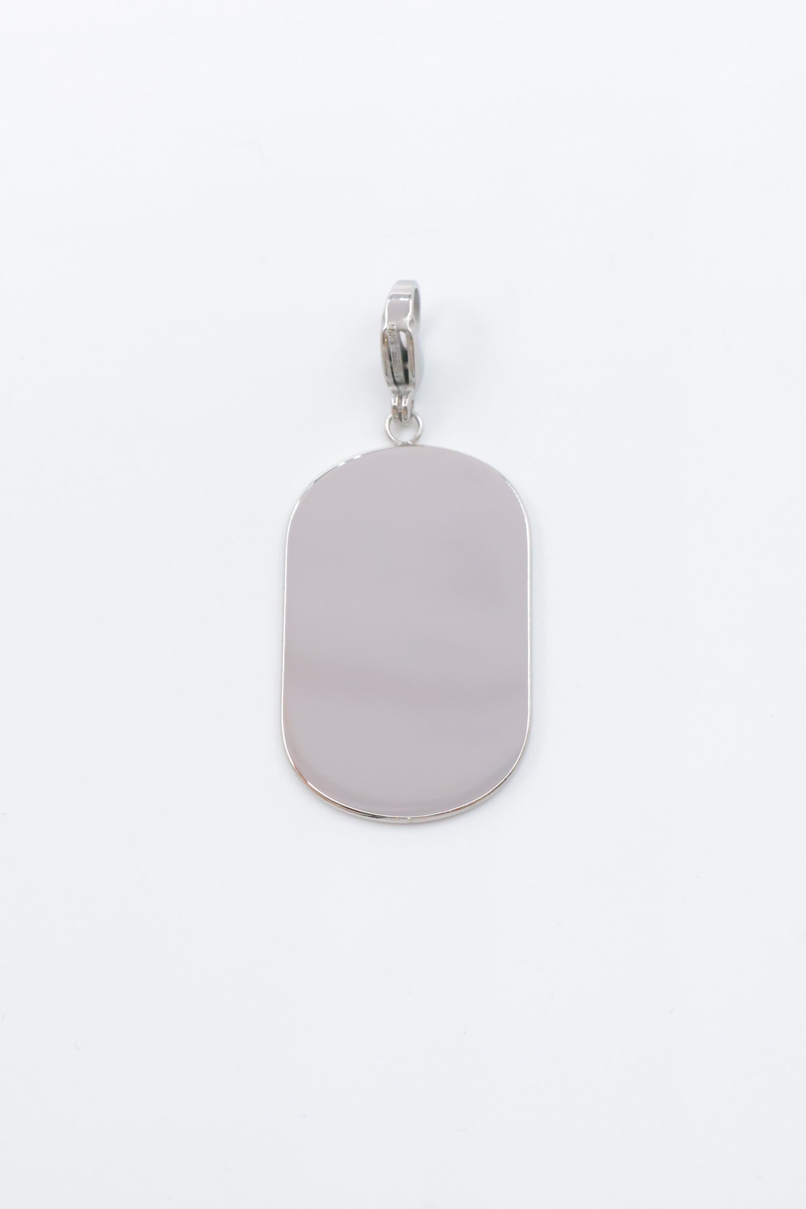 Pendentif en acier inoxydable - ARGENT