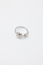 Bague d'orteil en acier inoxydable ajustable - ARGENT