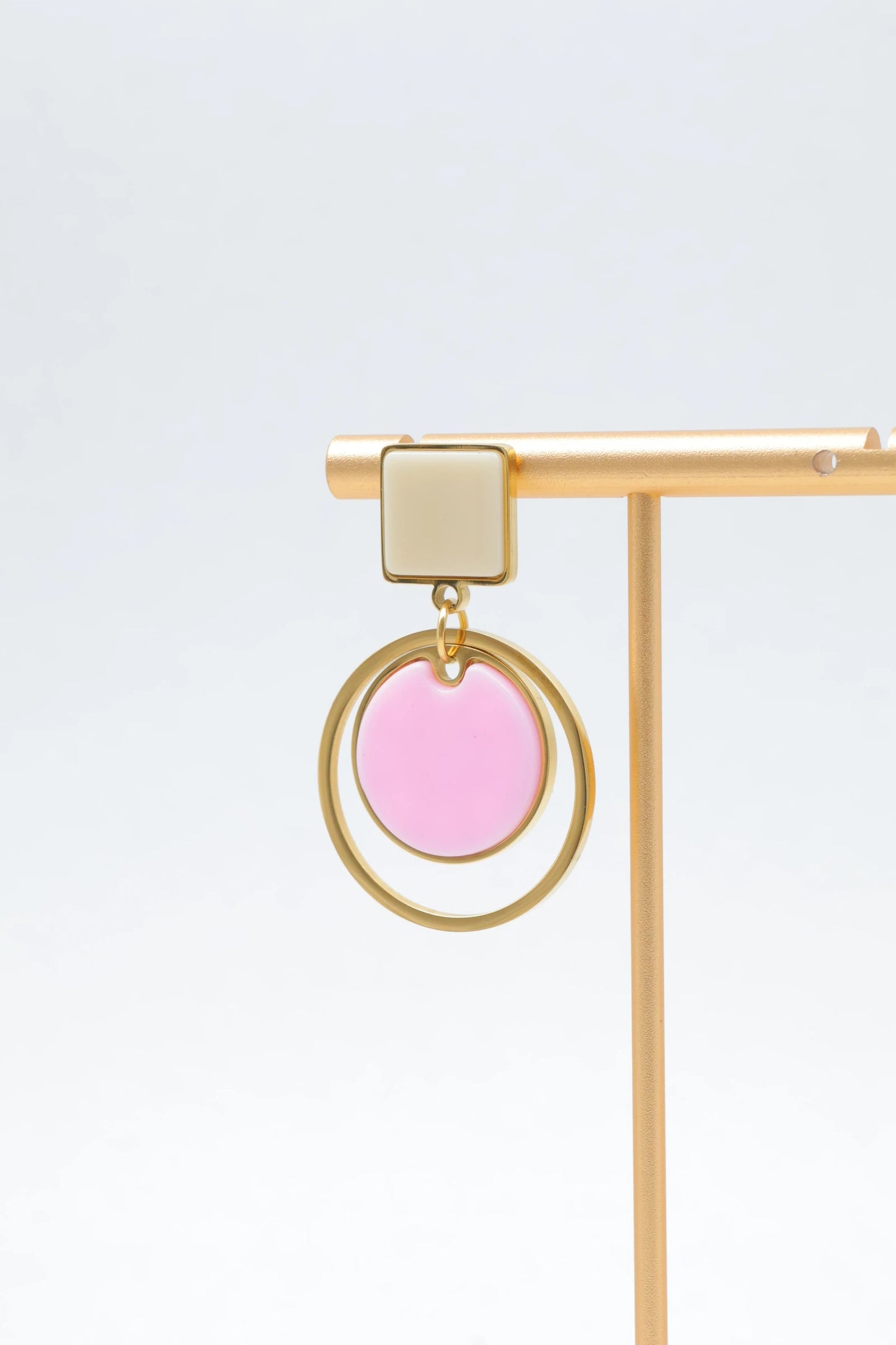 Boucles d’oreilles en acier inoxydable