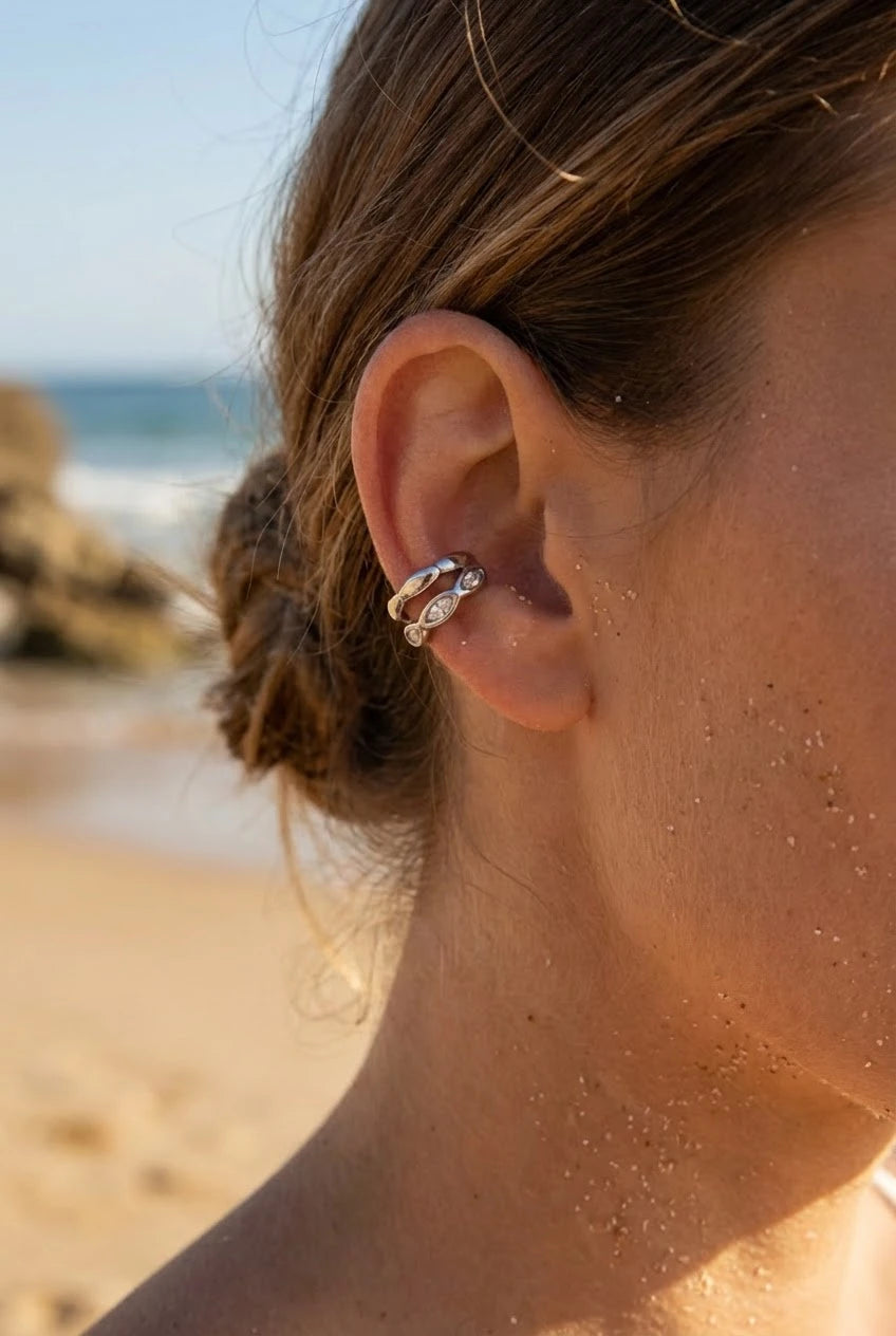 Boucles d’oreilles en acier inoxydable
