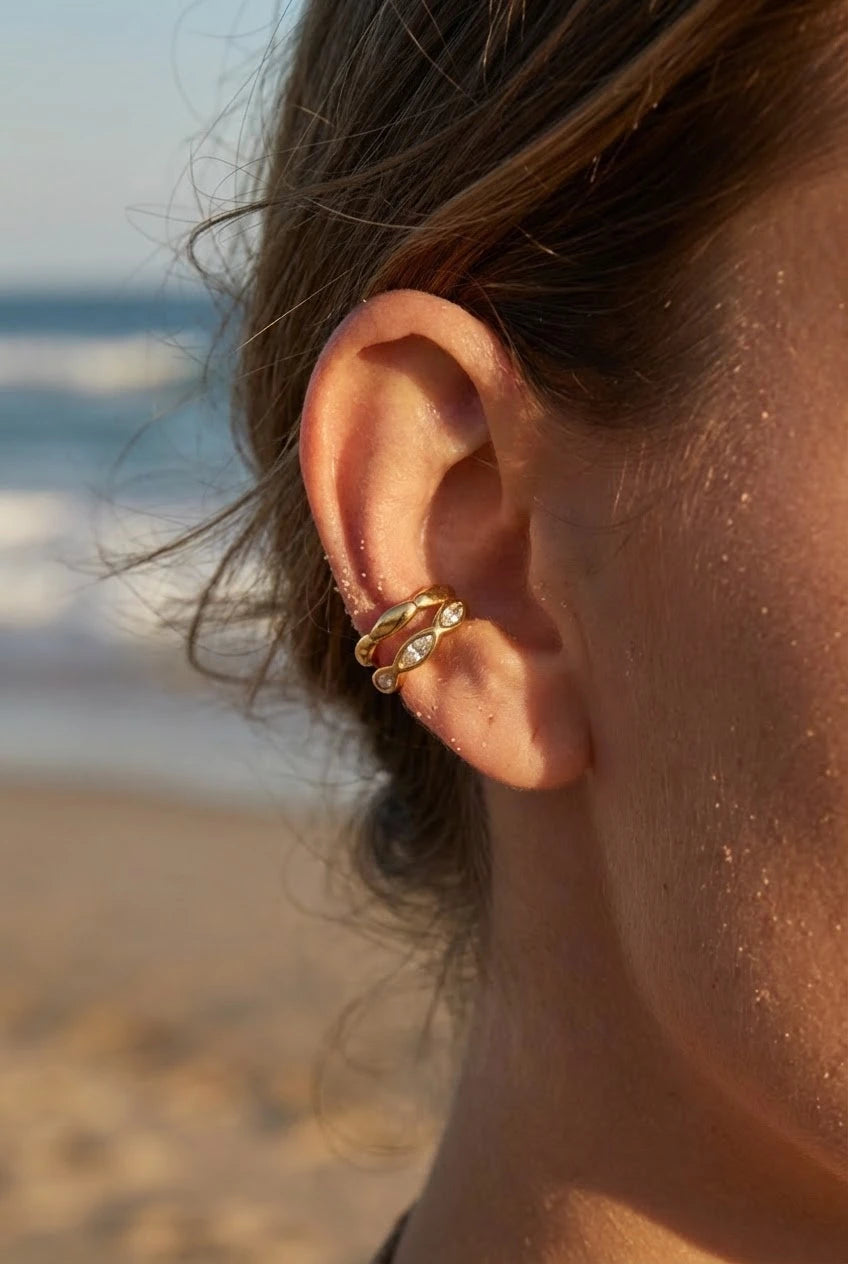 Boucles d’oreilles en acier inoxydable