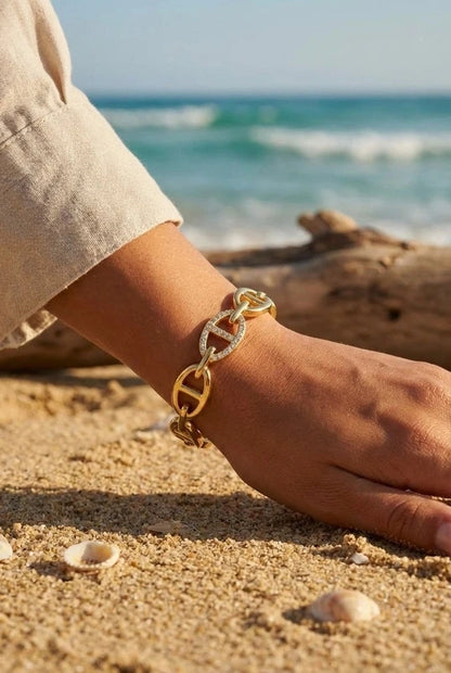 Bracelets en acier inoxydable