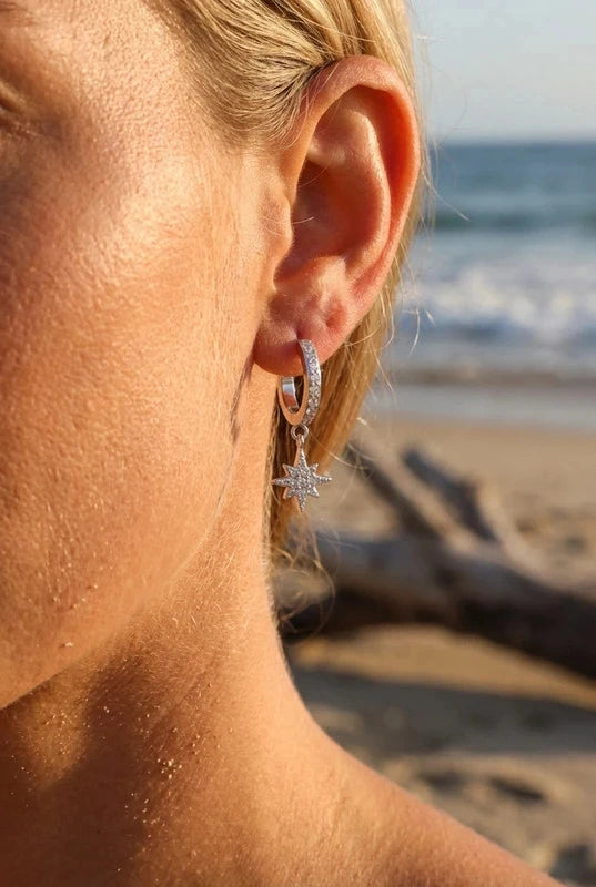 Boucles d’oreilles en acier inoxydable