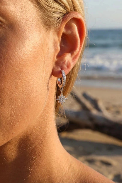 Boucles d’oreilles en acier inoxydable