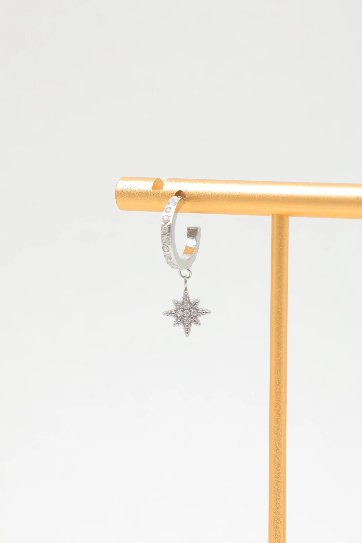 Boucles d’oreilles en acier inoxydable