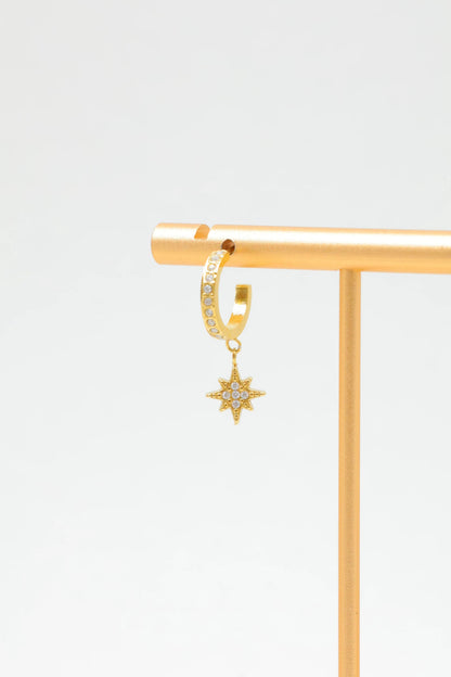 Boucles d’oreilles en acier inoxydable