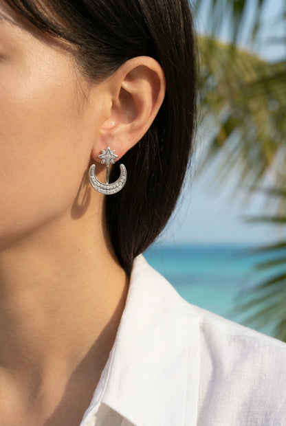Boucles d’oreilles en acier inoxydable