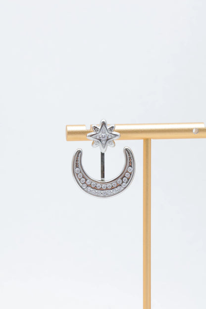 Boucles d’oreilles en acier inoxydable