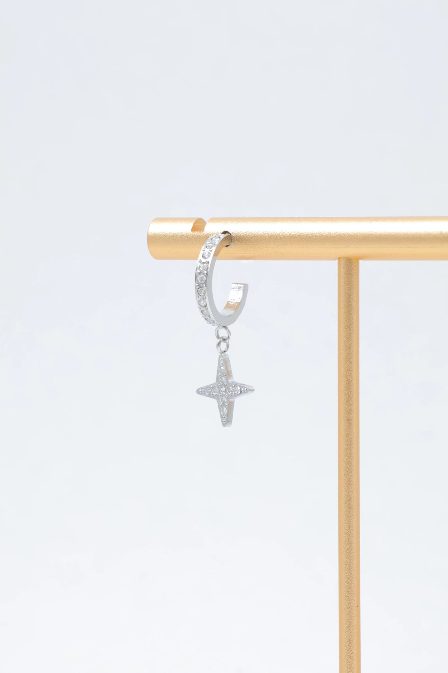 Boucles d’oreilles en acier inoxydable