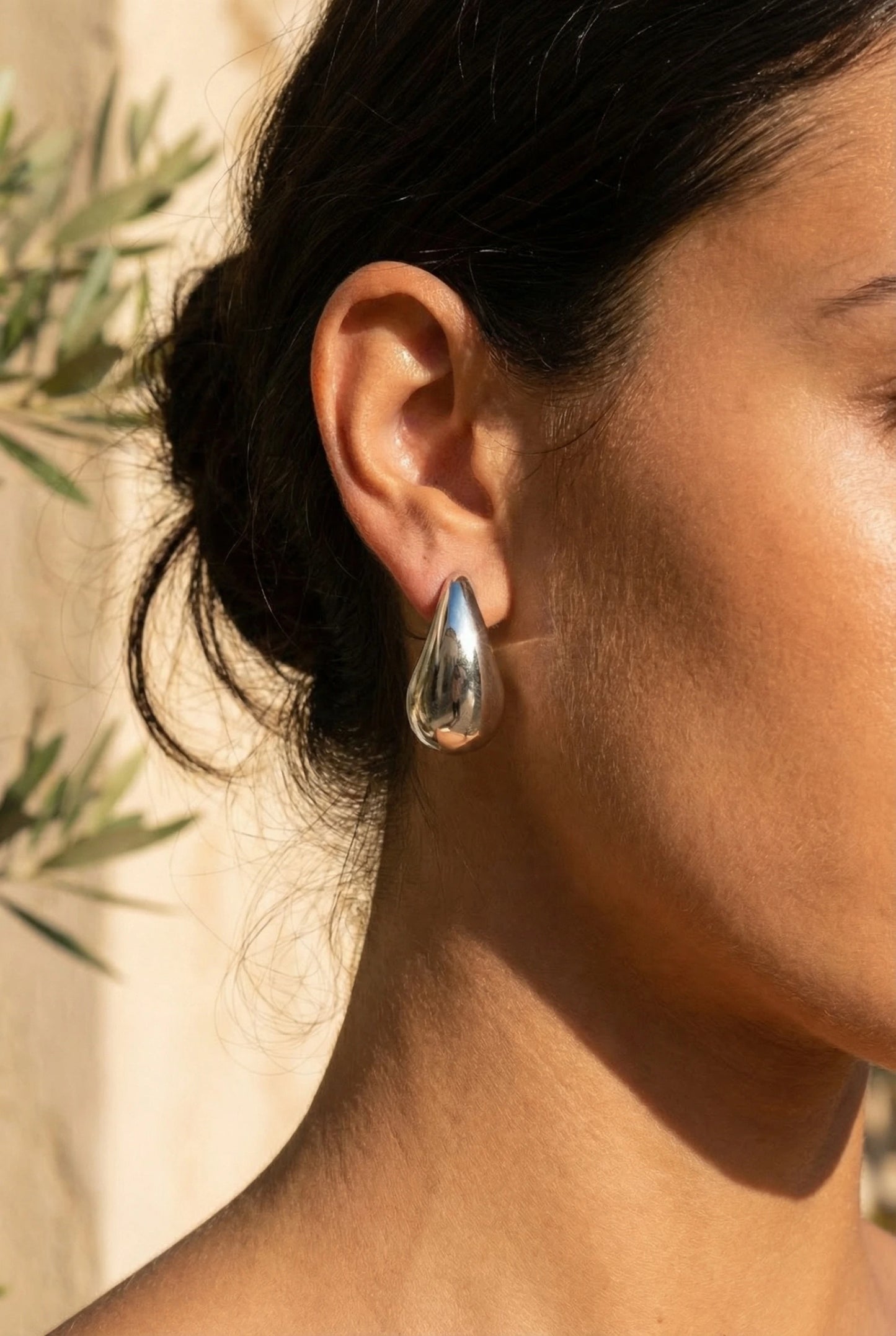 Boucles d’oreilles en acier inoxydable