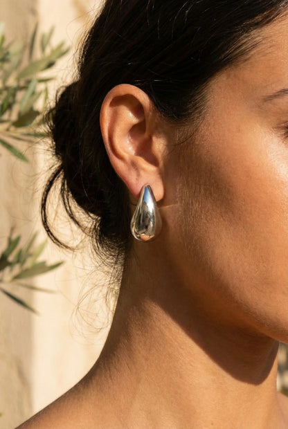 Boucles d’oreilles en acier inoxydable