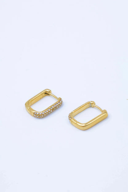 Boucles d’oreilles en acier inoxydable