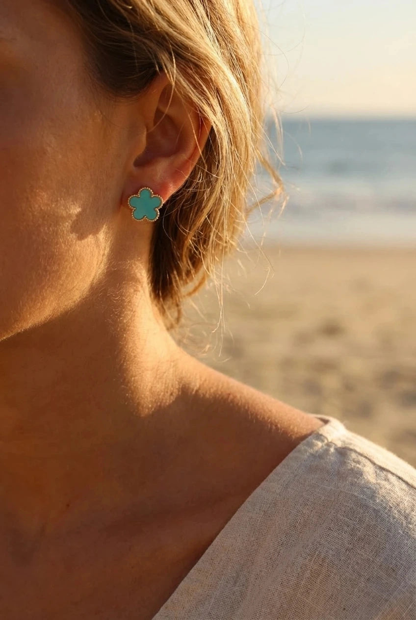 Boucles d’oreilles en acier inoxydable