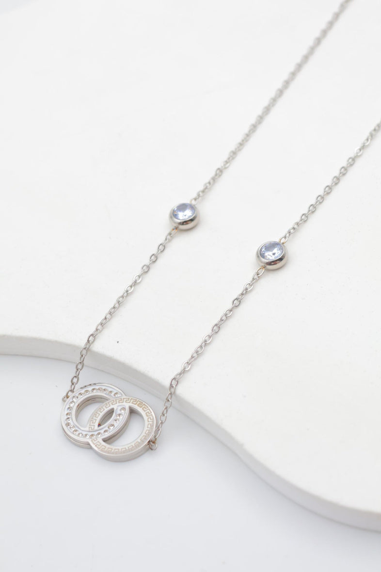 Collier en acier inoxydable - ARGENT