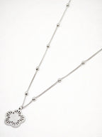 Collier en acier inoxydable - ARGENT