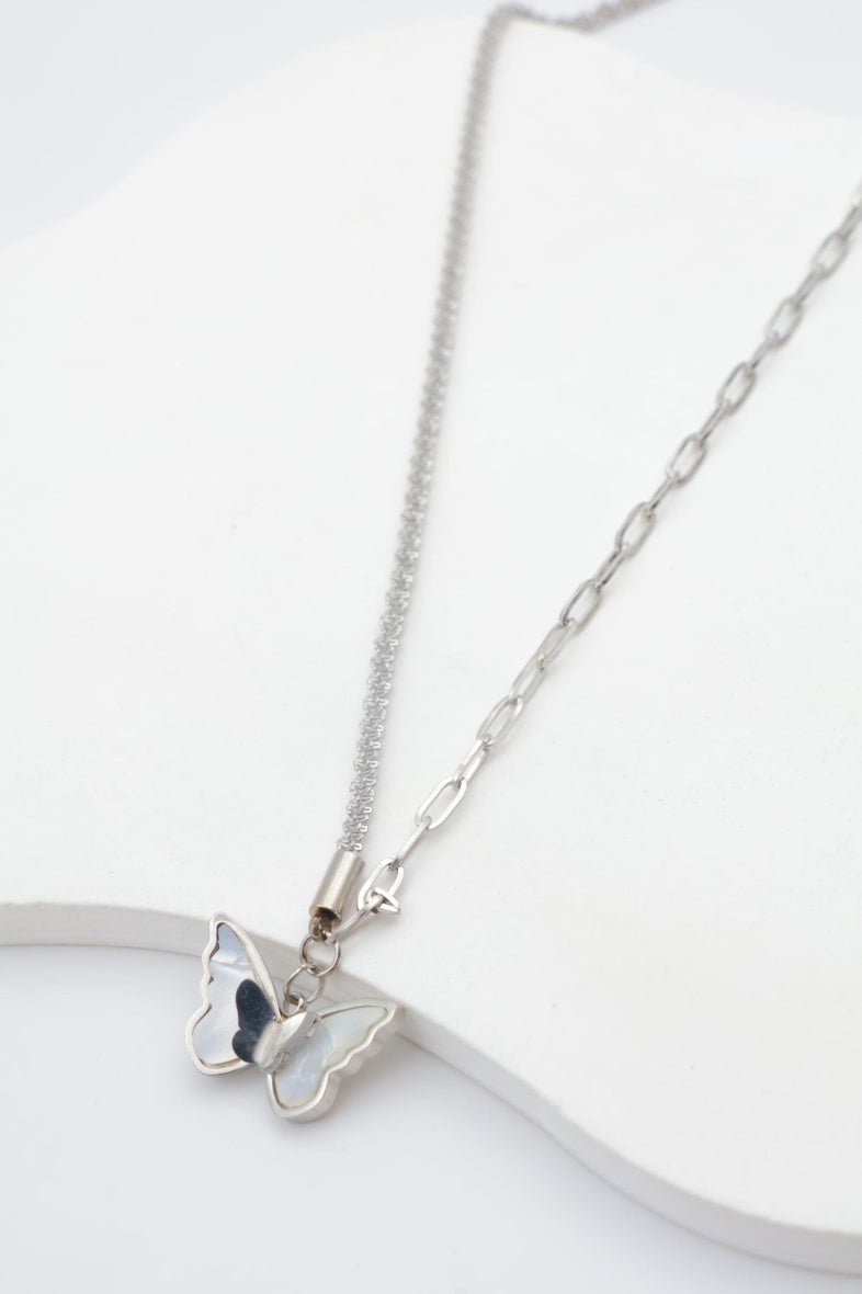 Collier en acier inoxydable - ARGENT