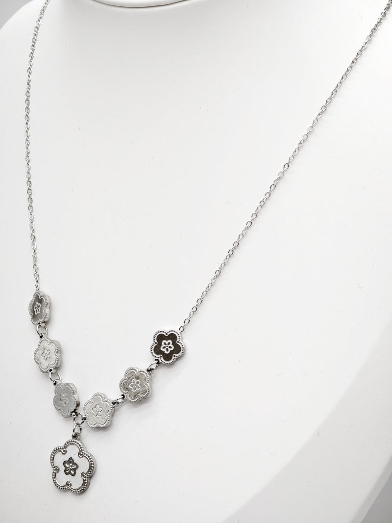 Collier en acier inoxydable - ARGENT