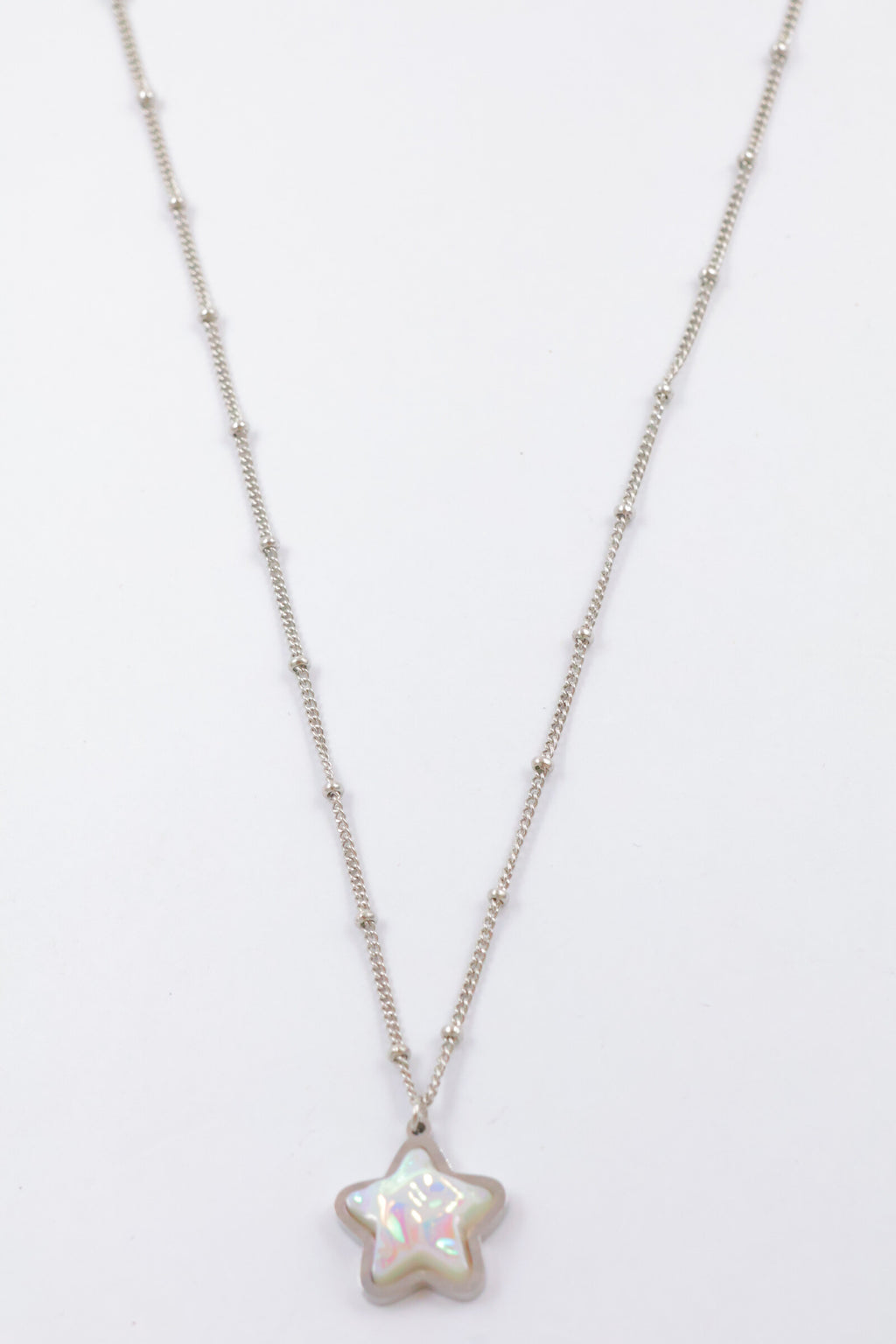Collier en acier inoxydable - ARGENT