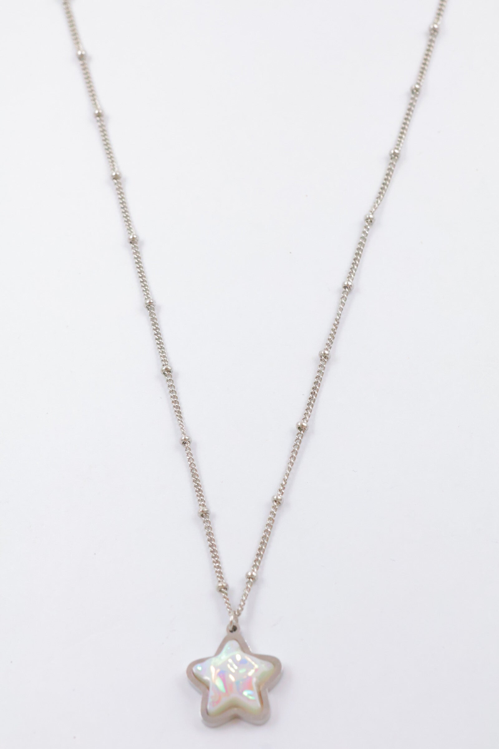 Collier en acier inoxydable - ARGENT