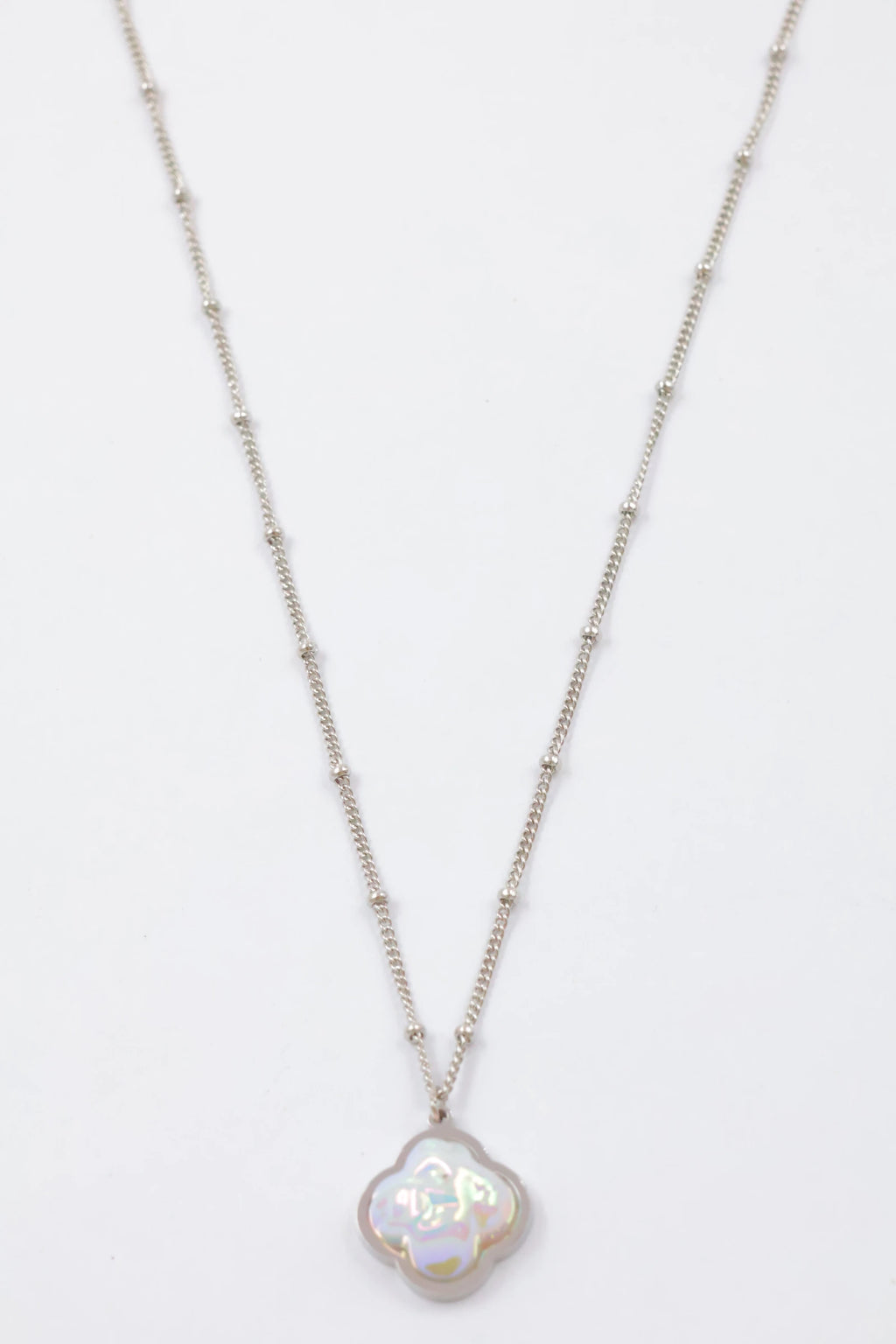 Collier en acier inoxydable - ARGENT