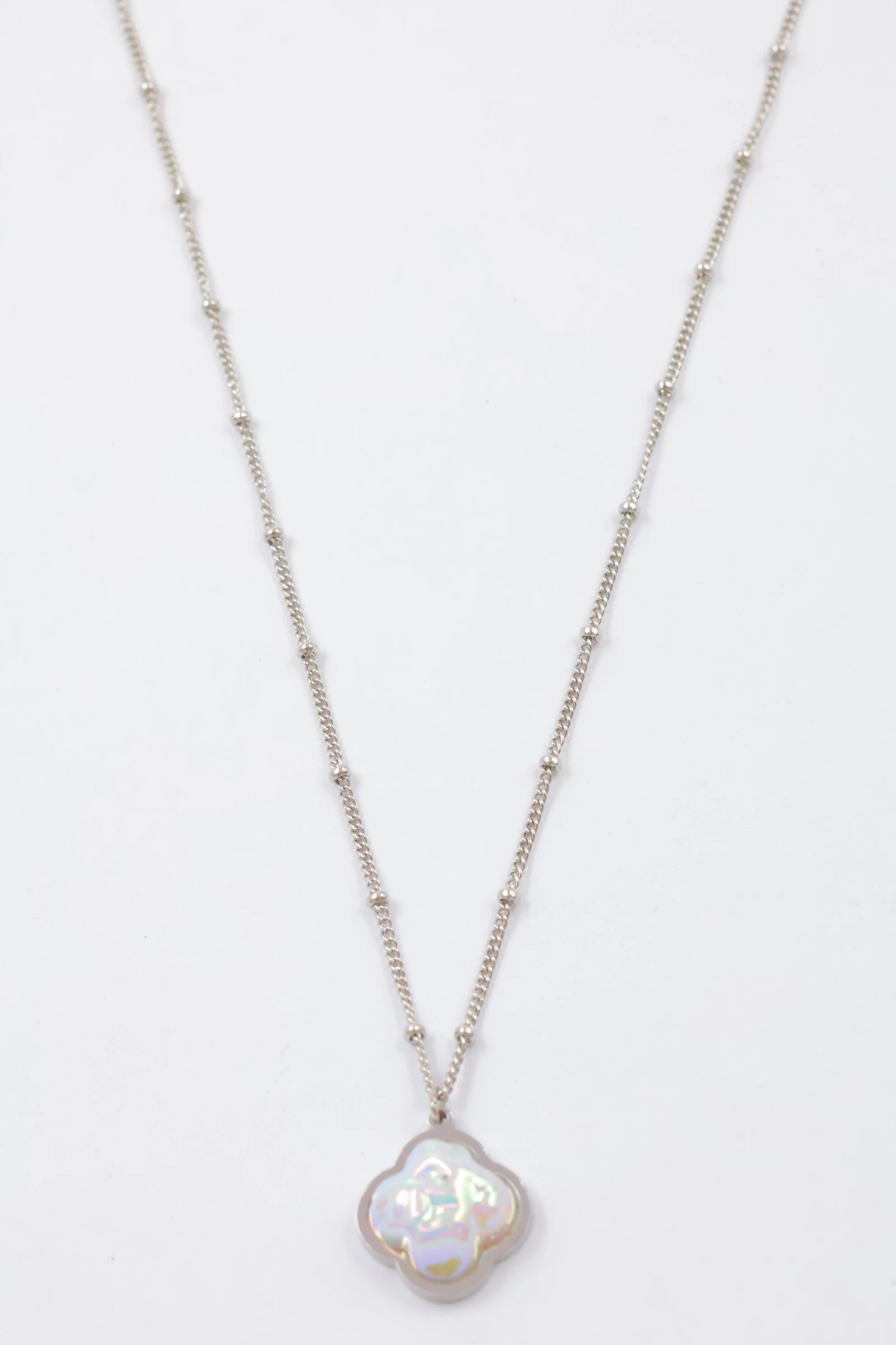 Collier en acier inoxydable - ARGENT